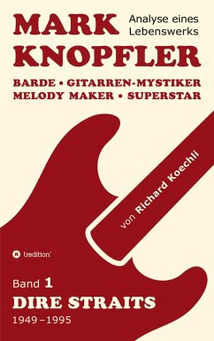 Cover Mark Knopfler (Band 1, Dire Straits) - das 552 Seiten starke Buch