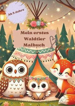Cover Mein erstes Waldtier Malbuch