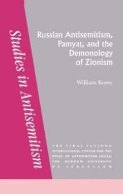 Russian Antisemitism Pamyat/De Cover Russian Antisemitism Pamyat/De