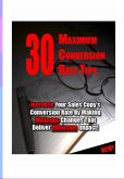 30 Maximum Conversion Rate Tips (eBook, PDF)