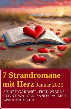 Cover 7 Strandromane mit Herz Januar 2025 (eBook, ePUB)
