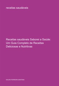 Cover Receitas Saudáveis (eBook, ePUB)