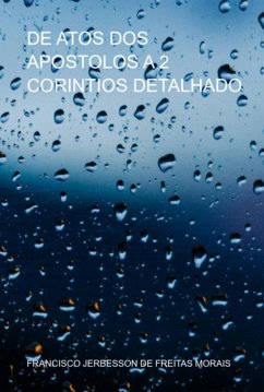 Cover De Atos Dos Apostolos A 2 Corintios Detalhado (eBook, PDF)