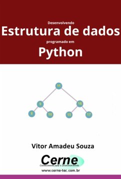 Cover Desenvolvendo Estrutura De Dados Programado Em Python (eBook, PDF)