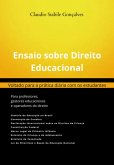 Ensaio Sobre Direito Educacional (eBook, PDF)