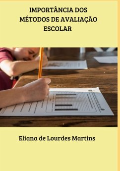 Cover Importância Dos Métodos De Avaliação Escolar (eBook, PDF)