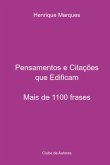 Pensamentos E Citações Que Edificam (eBook, PDF)