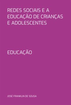 Cover Redes Sociais E A Educação De Crianças E Adolescentes (eBook, PDF)