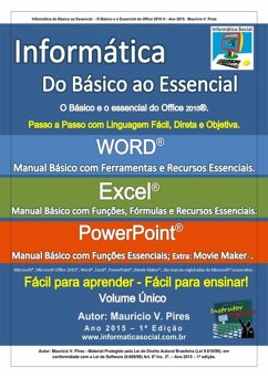 Cover Informática Do Básico Ao Essencial - Volume Único - Word 2010, Excel 2010 E Powerpoint 2010 (eBook, PDF)