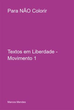 Cover Para Não Colorir (eBook, PDF)