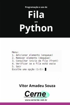 Programação E Uso De Fila Em Python (eBook, PDF) - Souza, Vitor Amadeu