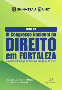 Anais Do Iii Congresso Nacional De Direito Em Fortaleza (eBook, PDF) - Da Rocha, João Luis Nogueira Matias Maria Vital