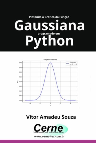 Plotando O Gráfico Da Função Gaussiana Programado Em Python (eBook, PDF)