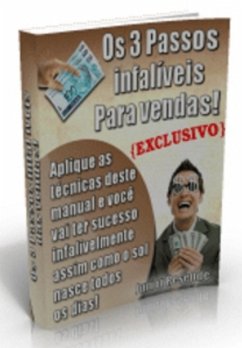 Cover Os 3 Passos Infalíveis Para Vendas (eBook, PDF)