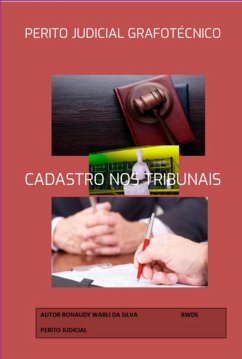 Cover Perito Judicial Grafotécnico Cadastro Nos Tribunais (eBook, PDF)
