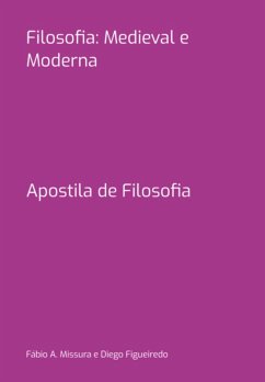 Cover Filosofia: Medieval E Moderna (eBook, PDF)