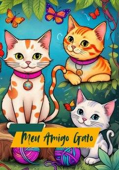 Cover Meu Amigo Gato: Um Mundo Para Colorir (eBook, PDF)