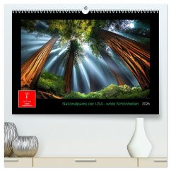 Cover Nationalparks der USA - wilde Schönheiten (hochwertiger Premium Wandkalender 2026 DIN A2 quer), Kunstdruck in Hochglanz