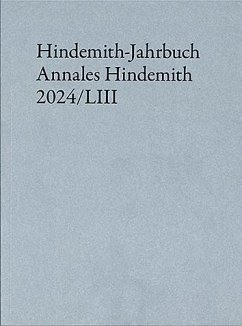 Cover Hindemith-Jahrbuch 2024