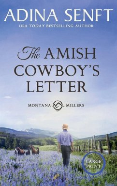 Cover The Amish Cowboy's Letter (Large Print Hardcover)
