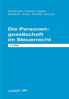 Cover Die Personengesellschaft im Steuerrecht