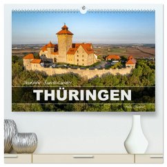 Cover Deutsche Bundesländer - Thüringen (hochwertiger Premium Wandkalender 2026 DIN A2 quer), Kunstdruck in Hochglanz