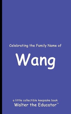 Cover Celebrating the Family Name of Wang