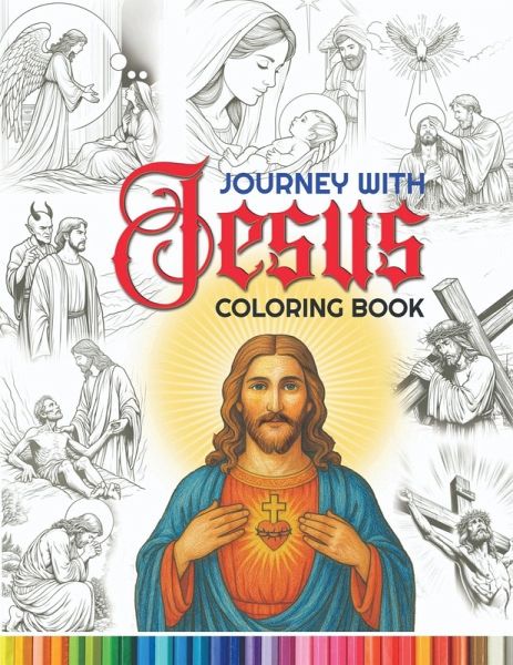 Journey with Jesus Coloring Book