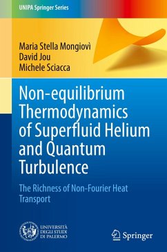 Cover Non-equilibrium Thermodynamics of Superfluid Helium and Quantum Turbulence