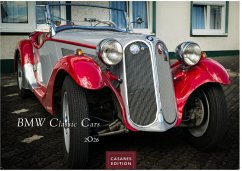 Cover BMW Classic Cars 2026 35x50cm Großformat - Hochwertiger Oldtimer Kalender.