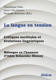 La langue en tension La langue en tension