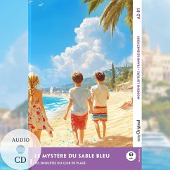 Le Mystère du sable bleu - Französische Krimi-Lektüre A2-B1 (+ Audio-CD) - Delaunay, Louise
