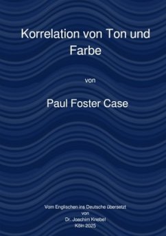 Cover Korrelation von Ton und Farbe