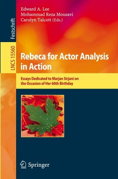 Cover Rebeca for Actor Analysis in Action