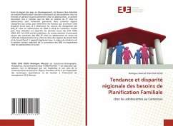 Tendance et disparité régionale des besoins de Planification Familiale - TEDA SOH FOSSI, Rodrigue Marcial