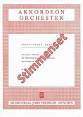 Schubert, Franz Ungarischer Marsch Akkordeonorchester Stimmenset