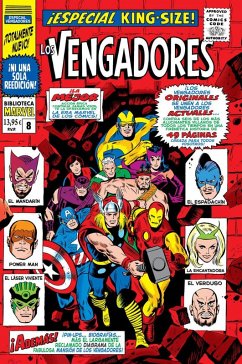 Cover Biblioteca Marvel 77. Los Vengadores 8