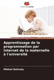 Apprentissage de la programmation par Internet de la maternelle à l'université