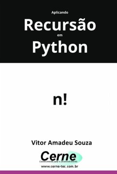 Aplicando Recursão Em Python (eBook, PDF) - Souza, Vitor Amadeu