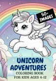 Unicorn Adventures: A Coloring Book Wonderland (eBook, PDF)