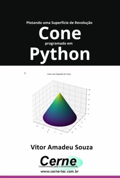 Plotando Uma Superfície De Revolução Cone Programado Em Python (eBook, PDF) - Souza, Vitor Amadeu