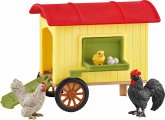 Schleich 42572 - Farm World, Hühnerstall, 5 Teile, Spielset Schleich 42572 - Farm World, Hühnerstall, 5 Teile, Spielset
