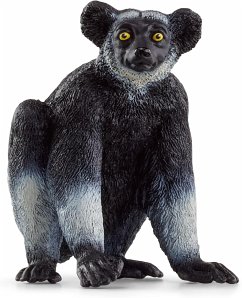 Cover Schleich 14877 - Wild Life, Indri, Lemur, Primaten-Tierfigur, Höhe: 5,5 cm