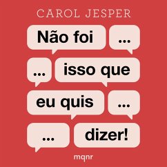 Cover Não foi isso que eu quis dizer! (MP3-Download)