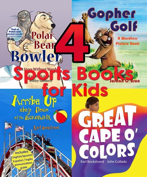 4 Sports Books for Kids: Illustrated for Beginning Readers (eBook, ePUB) 4 Sports Books for Kids: Illustrated for Beginning Readers (eBook, ePUB)