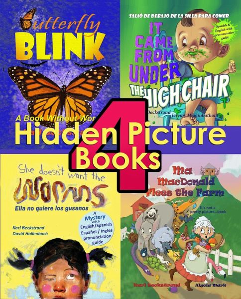 4 Hidden Picture Books for Kids: Food, Bugs & Finding Fun (eBook, ePUB)