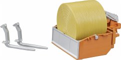 Cover Zubehör: Traktor-Ladekasten mit Gabeln + 1 Rundballen