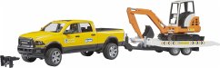 Cover RAM Rental Service mit Minibagger