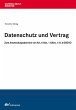 Datenschutz und Vertrag (eBook, PDF) - Bild 1