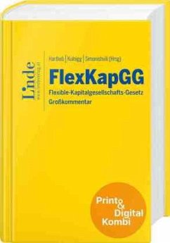 Cover FlexKapGG   Flexible-Kapitalgesellschafts-Gesetz (Kombi Print&digital)